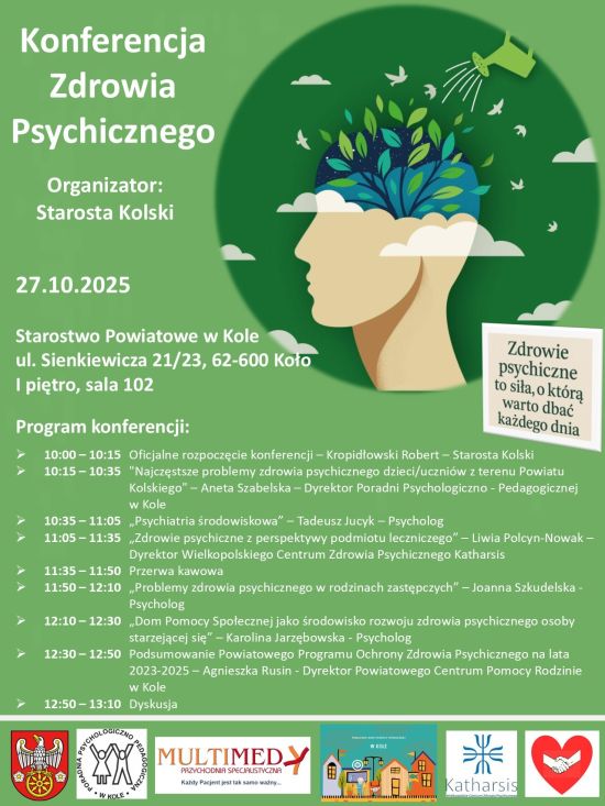 Zdrowie Psychiczne plakat ok